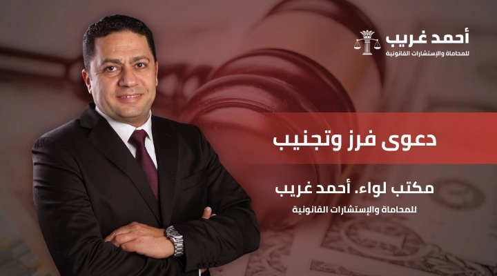 دعوي فرز وتجنيب
