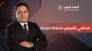 تأسيس منشأة فردية